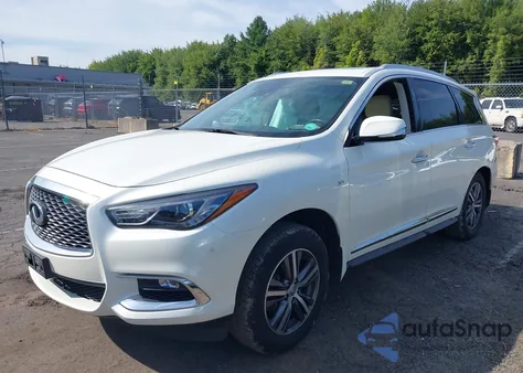 2020 Infiniti Qx60 Luxe Awd z USA, uszkodzony, nr VIN 5N1DL0MM8LC538935